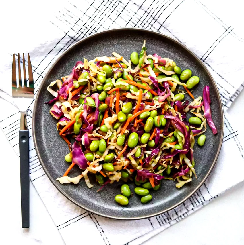 3-Ingredient Teriyaki Edamame Sauté