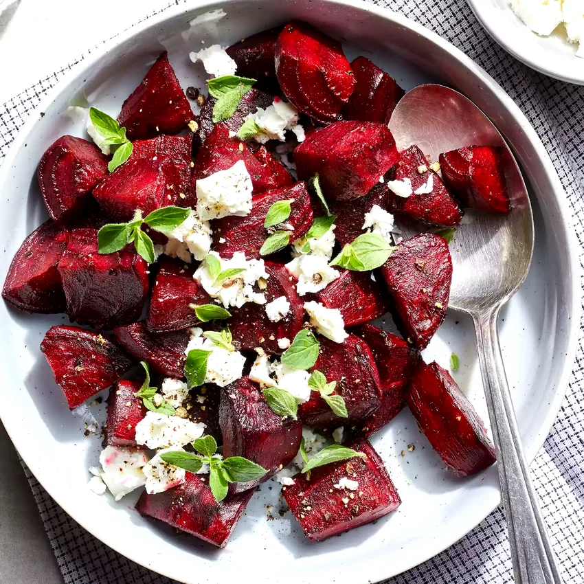 Air-Fryer Beets with Feta