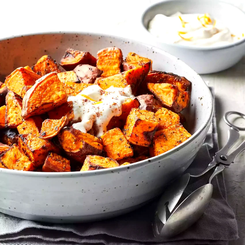 Air-Fryer Sweet Potatoes