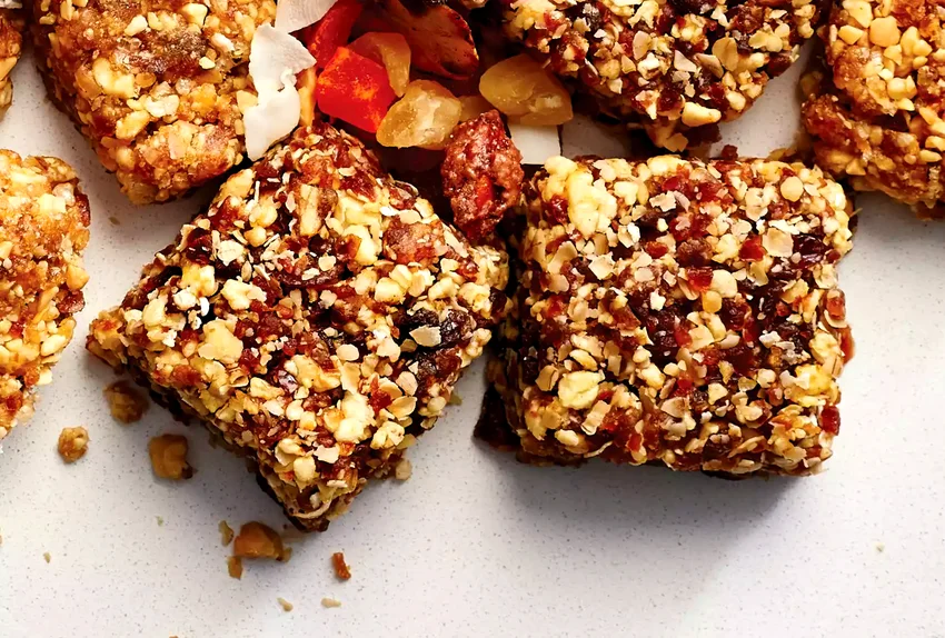 Almond-Date Bars