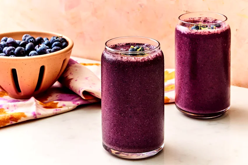 Anti-Inflammatory Lemon-Blueberry Smoothie