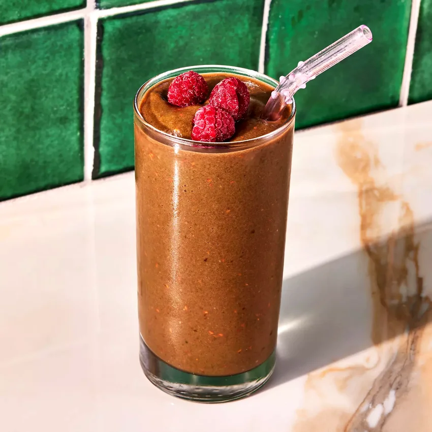 Anti-Inflammatory Raspberry & Spinach Smoothie