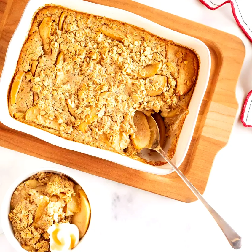 Apple-Pie Baked Oats