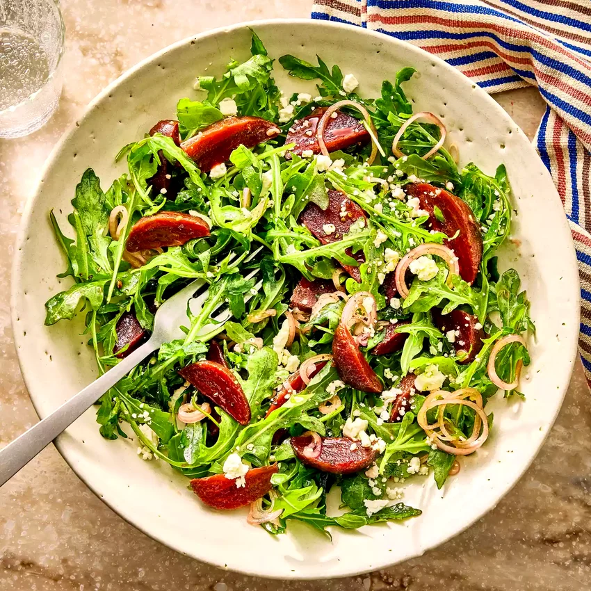 Arugula, Beet & Feta Salad