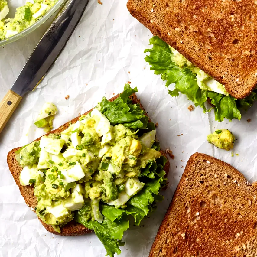 Avocado Egg Salad Sandwiches