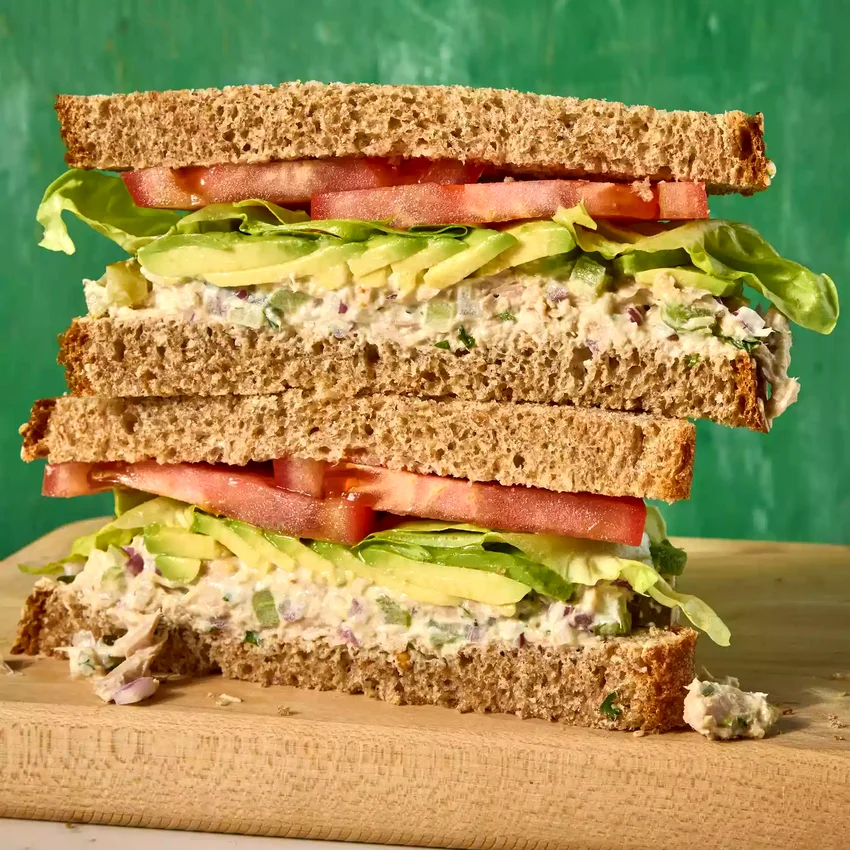 Avocado Tuna Salad Sandwich