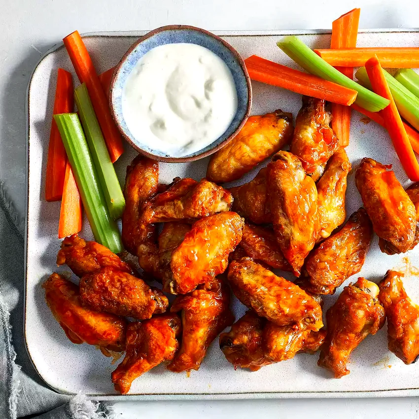 Baked Buffalo Chicken Wings