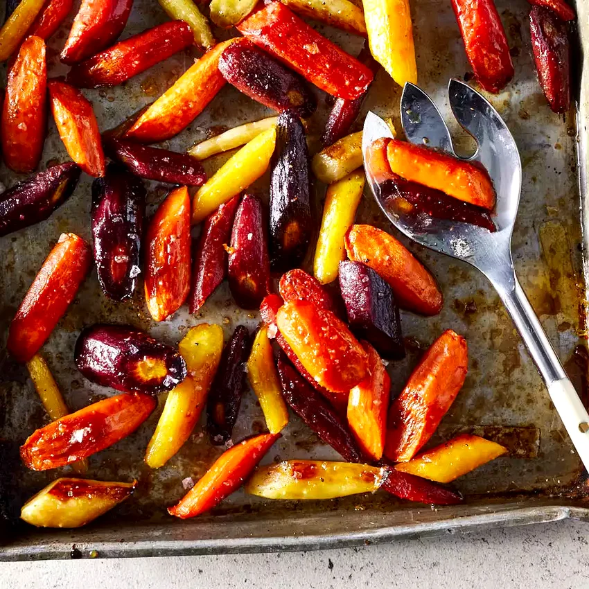 Balsamic Oven-Roasted Carrots