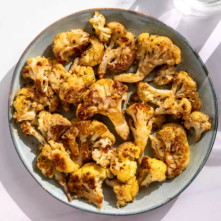 Balsamic & Parmesan Roasted Cauliflower
