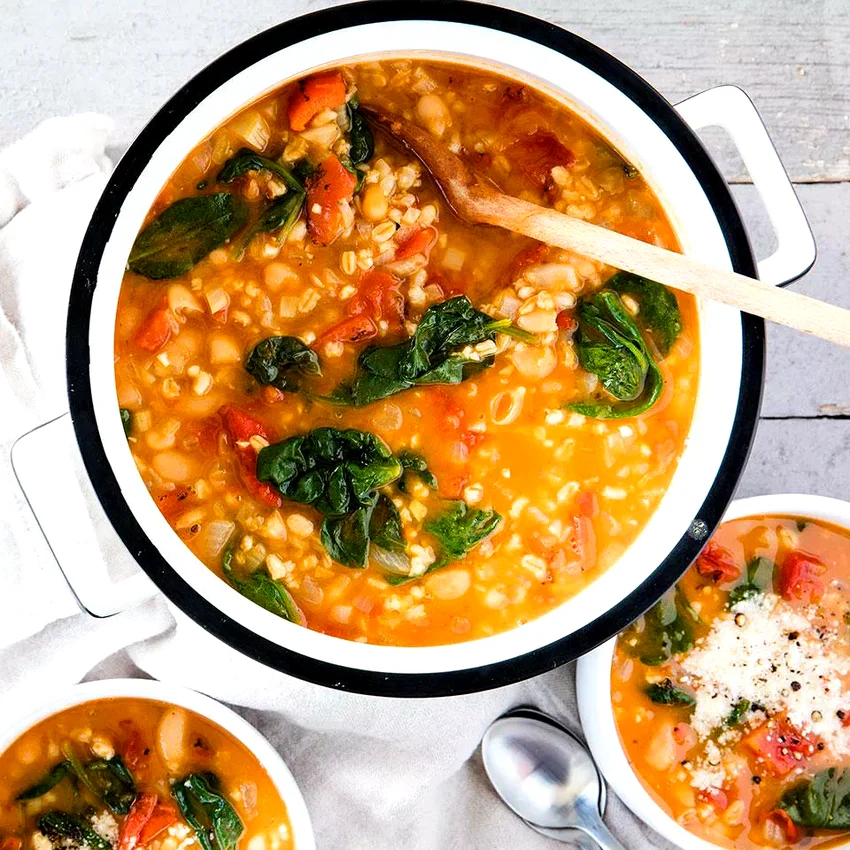 Bean & Barley Soup