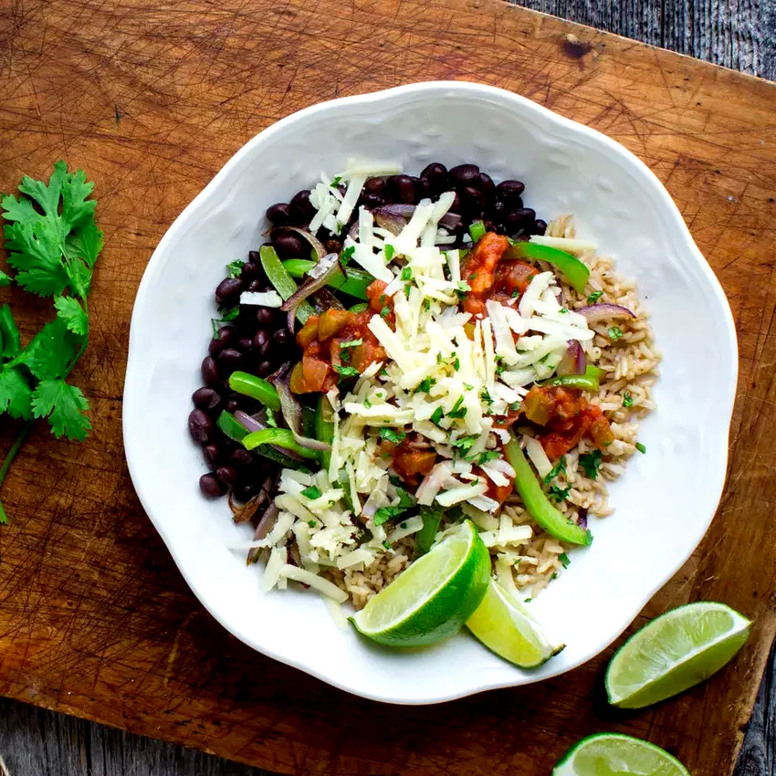 Bean & Veggie Taco Bowl
