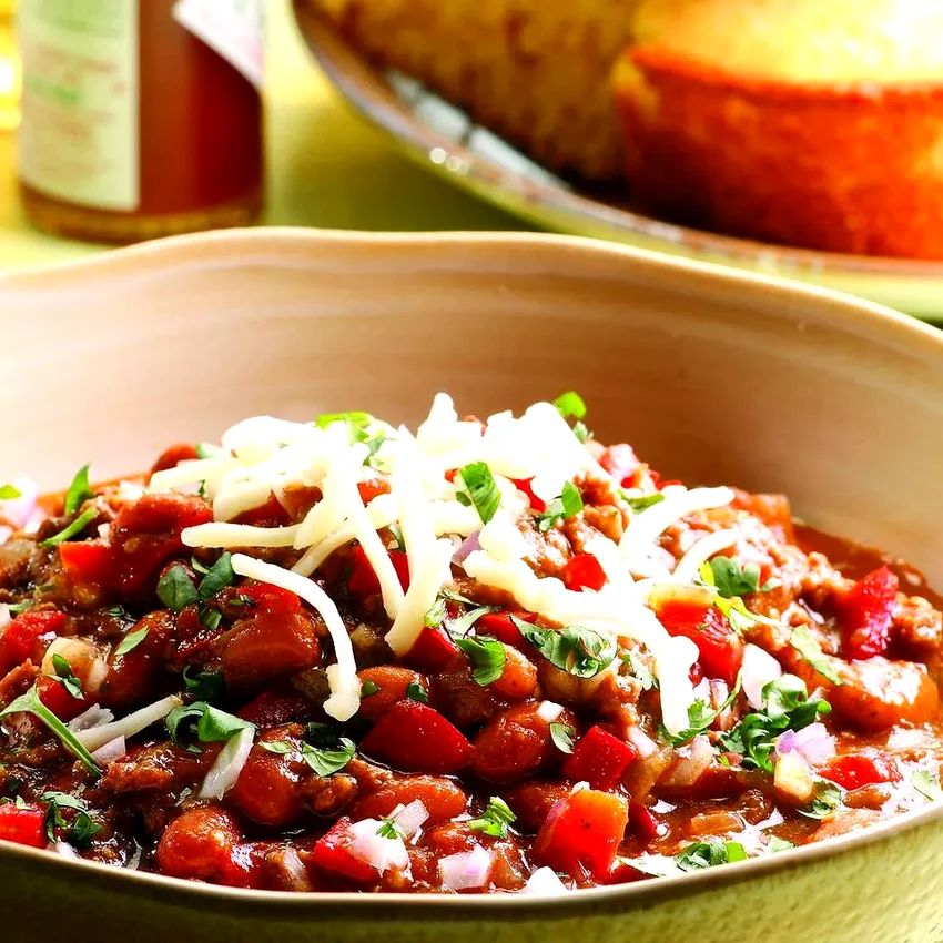 Beef & Bean Chile Verde