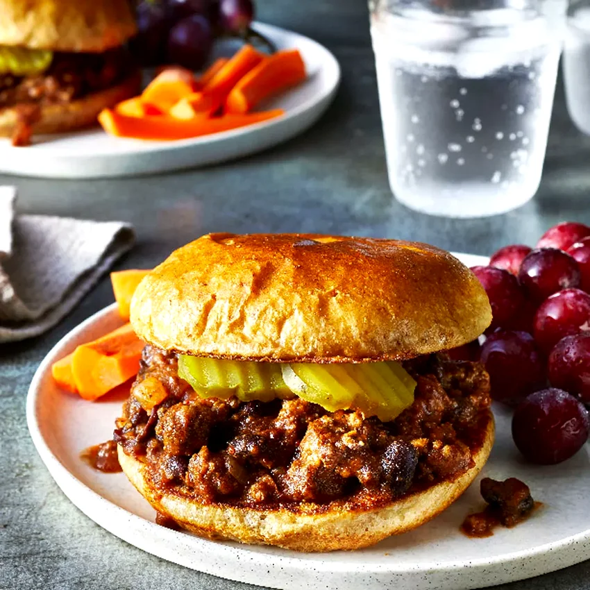 Beef & Bean Sloppy Joes
