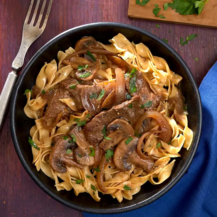 Beef Stroganoff