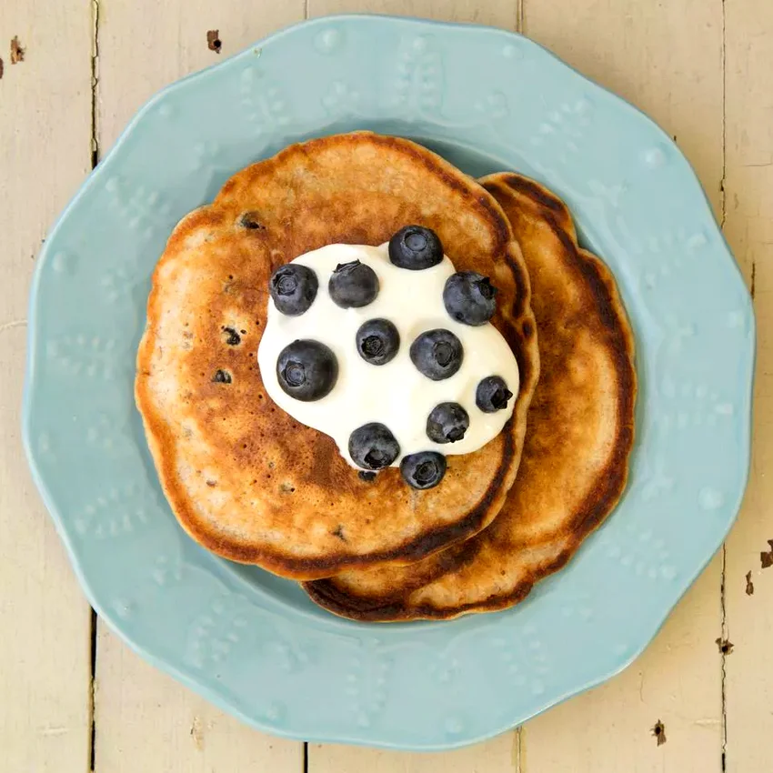Blueberry-Pecan Pancakes