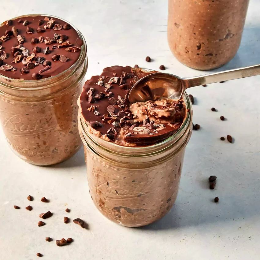 Brownie Batter Overnight Oats