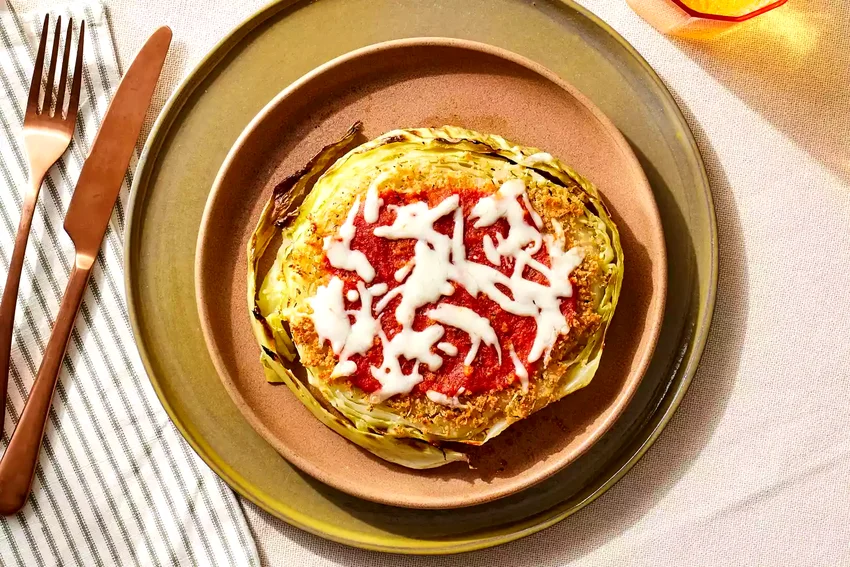 Cabbage Parmesan