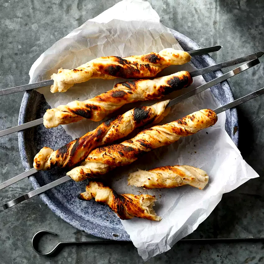 Campfire Biscuits on a Stick
