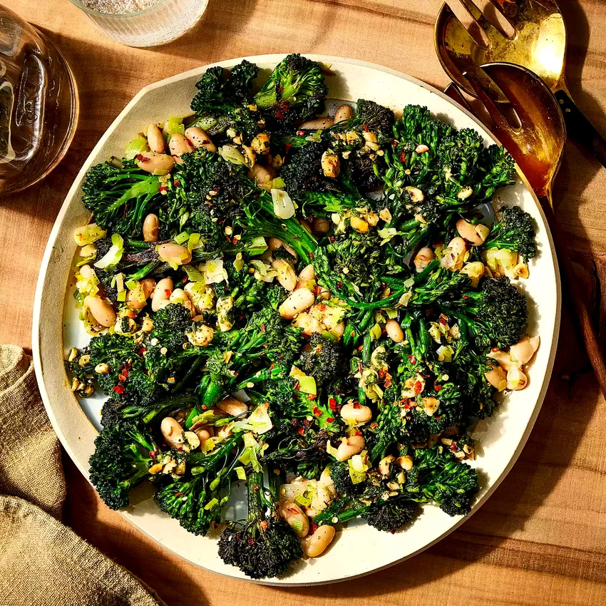 Caramelized Broccolini & White Beans
