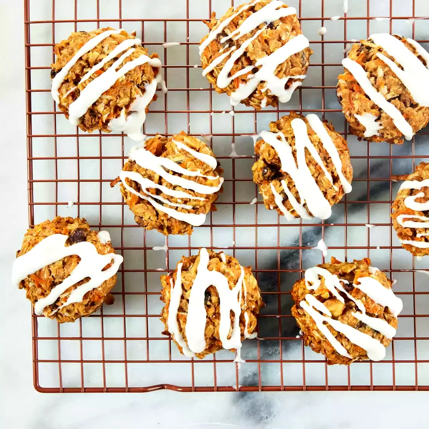 Carrot Cake Breakfast Cookies