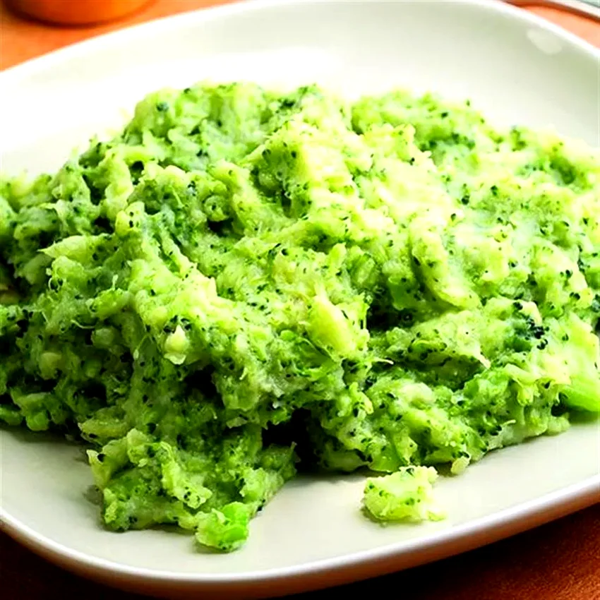 Cheesy Broccoli-Potato Mash