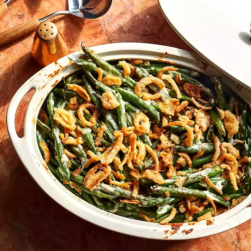 Cheesy Green Bean Casserole