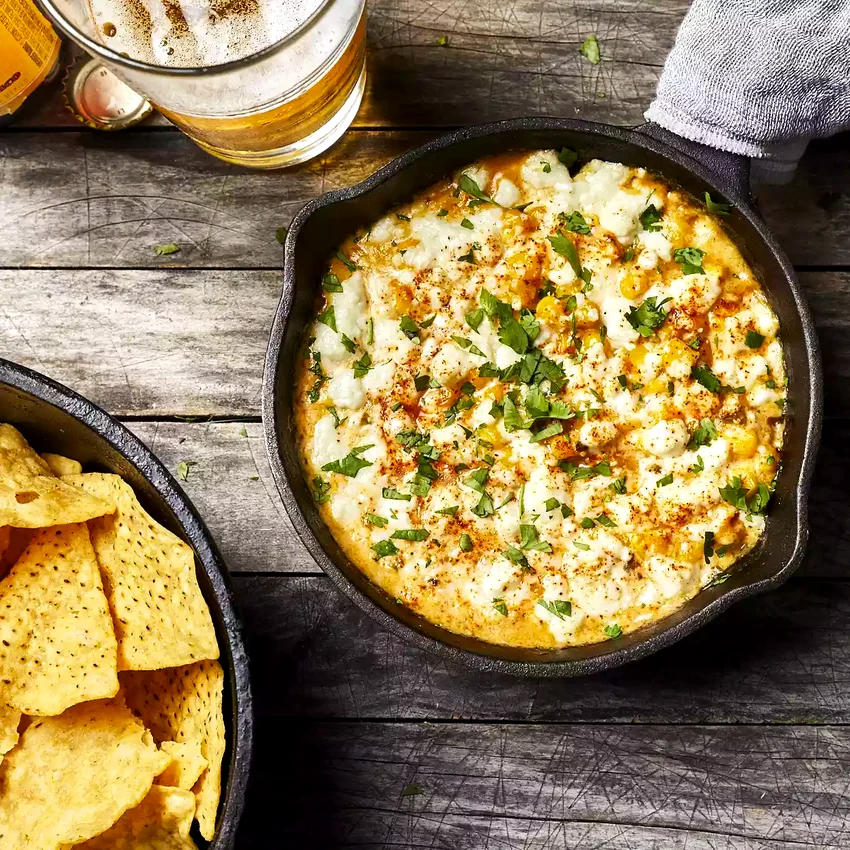 Cheesy Jalapeño Corn Dip