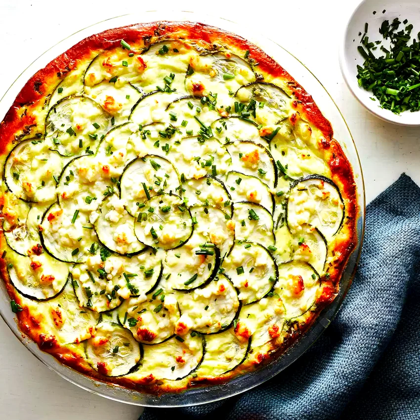 Cheesy Zucchini Quiche