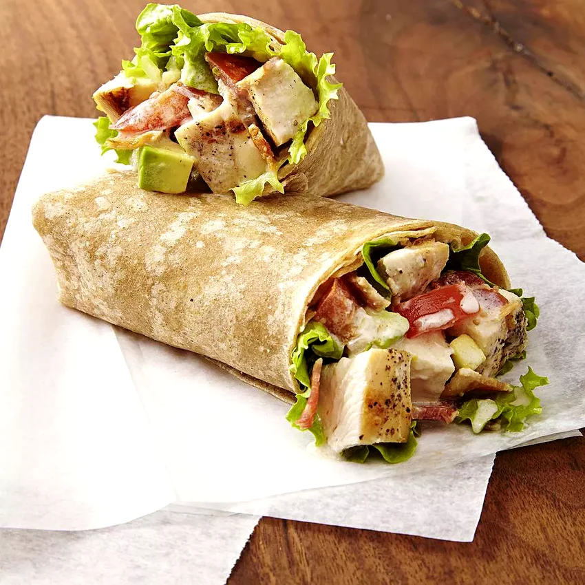 Chicken Club Wraps