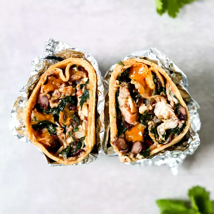 Chicken Freezer Burritos