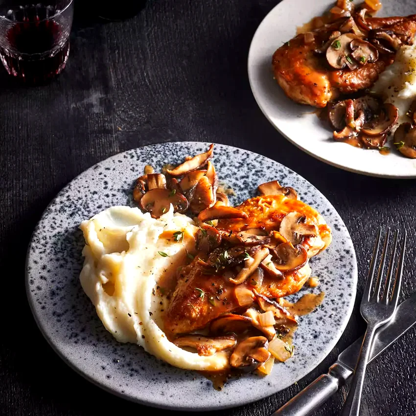 Chicken-&-Mushroom Marsala
