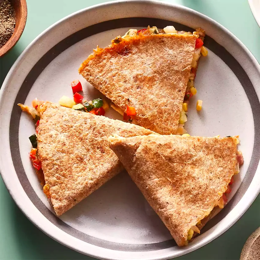 Chicken & Veggie Quesadilla