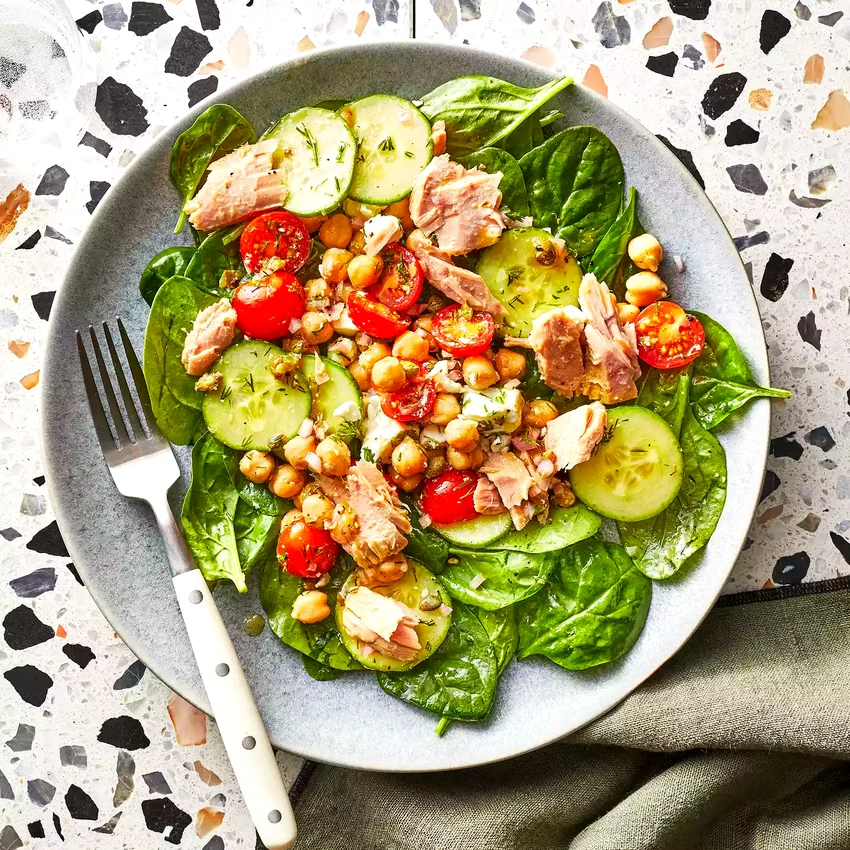 Chickpea Tuna Salad