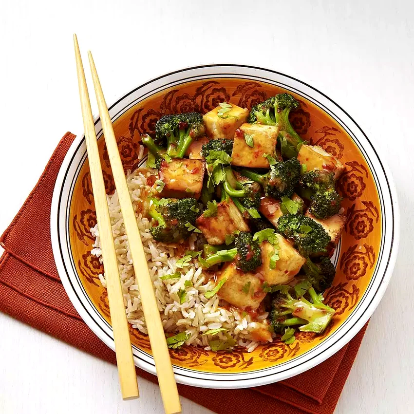 Chipotle-Orange Broccoli & Tofu