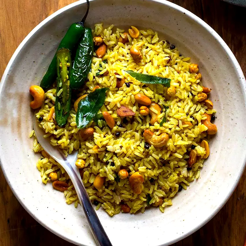 Chitrannam (Lemon Rice)