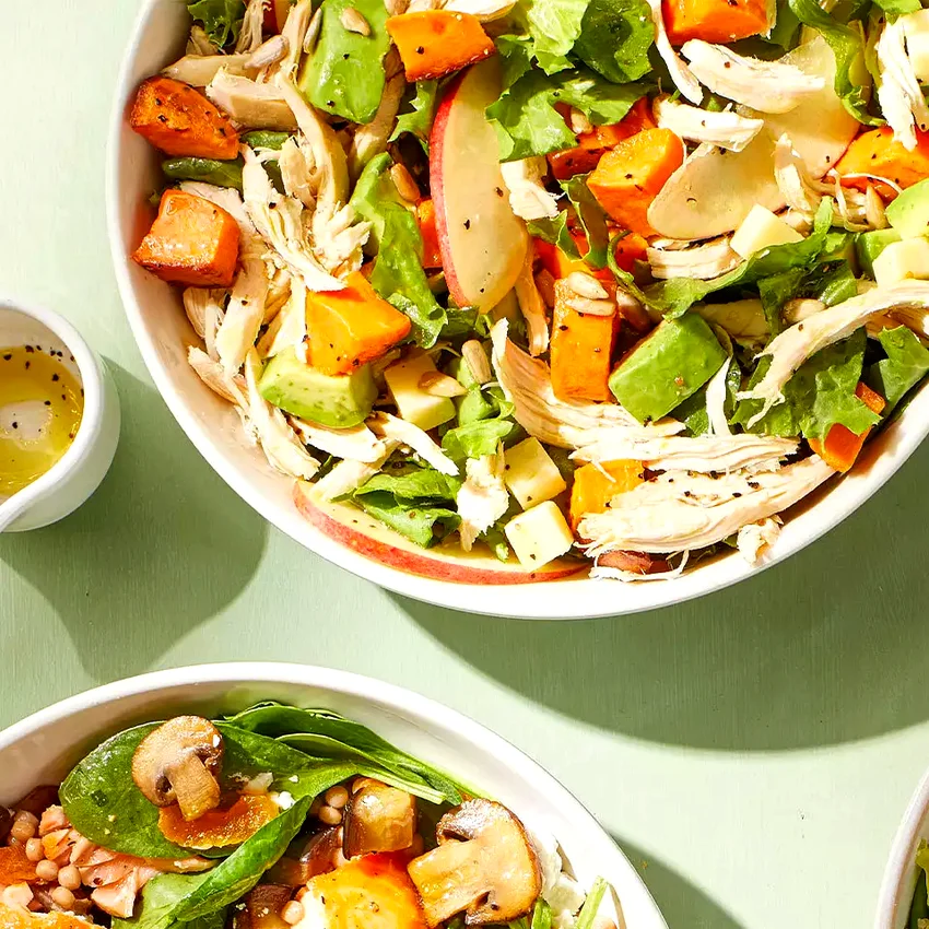 Chopped Chicken & Sweet Potato Salad