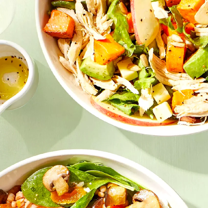 Chopped Chicken & Sweet Potato Salad