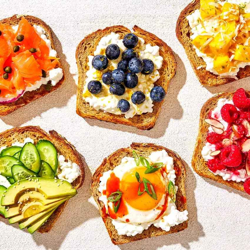 Cottage Cheese Toast