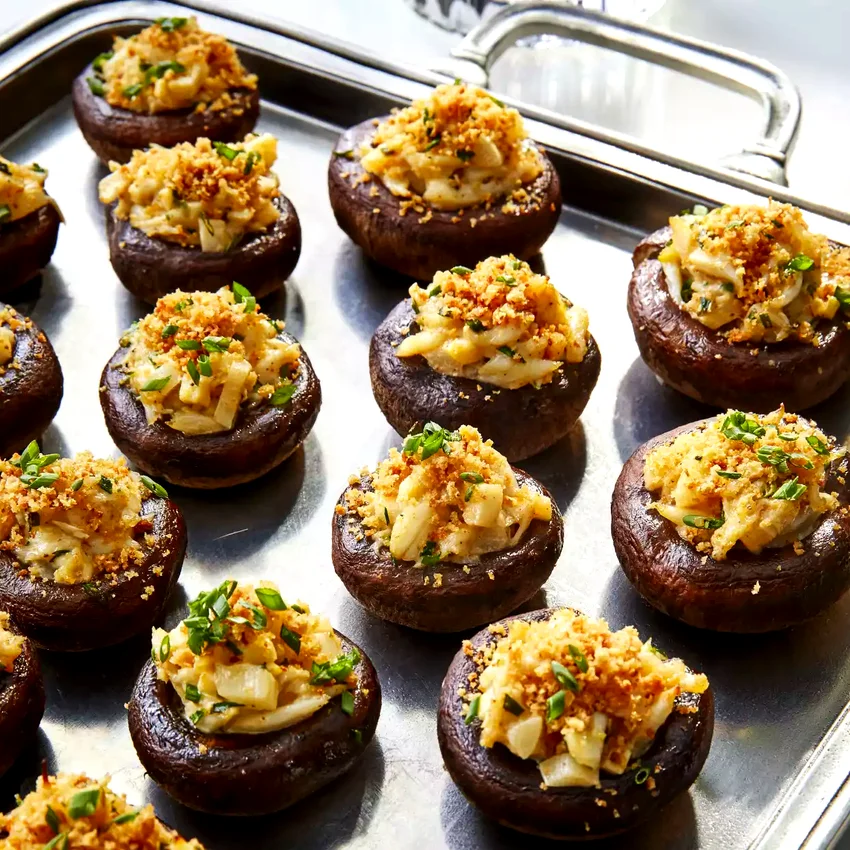 Crab-Stuffed Mushrooms