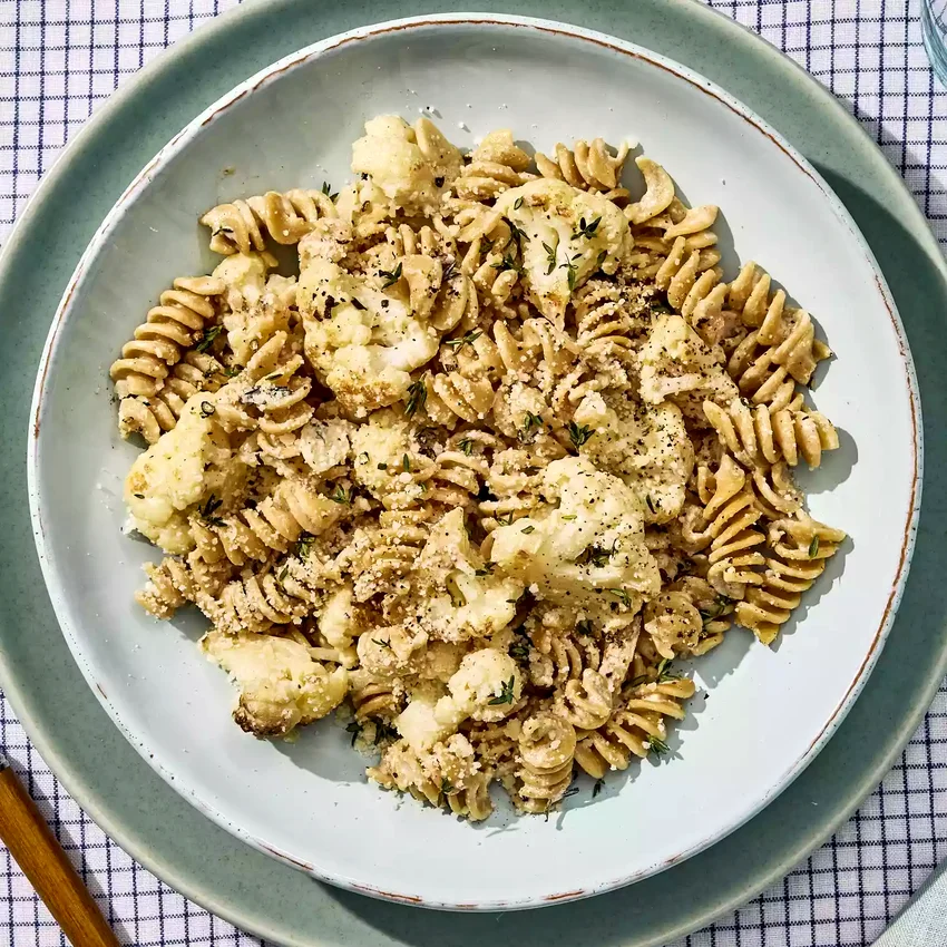 Creamy Caramelized Cauliflower Pasta