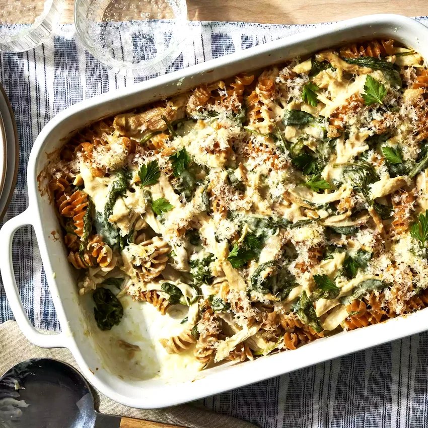 Creamy Chicken Florentine Casserole