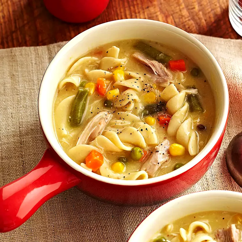 Creamy Chicken Noodle Soup