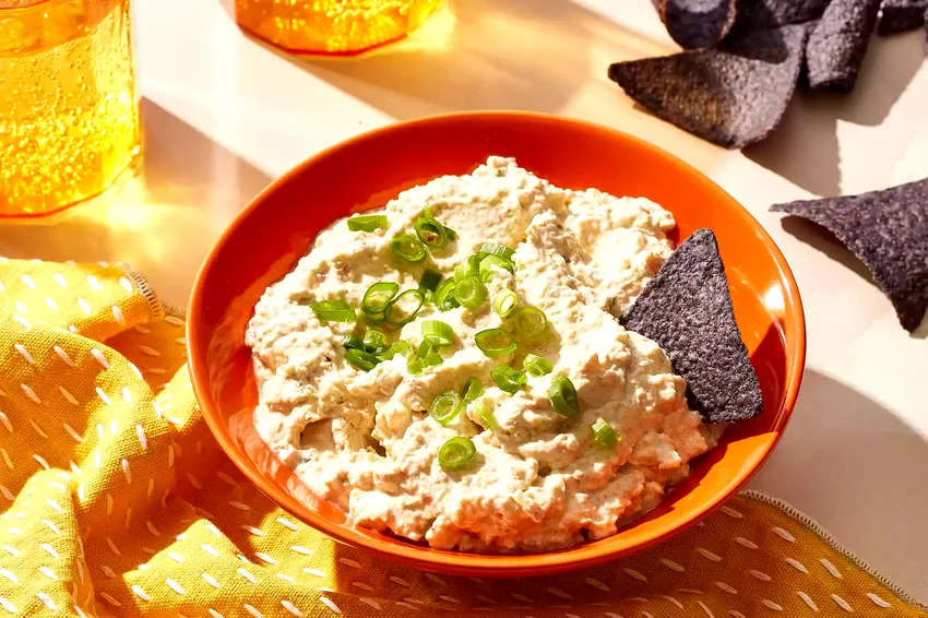 Creamy Chicken Poblano Dip