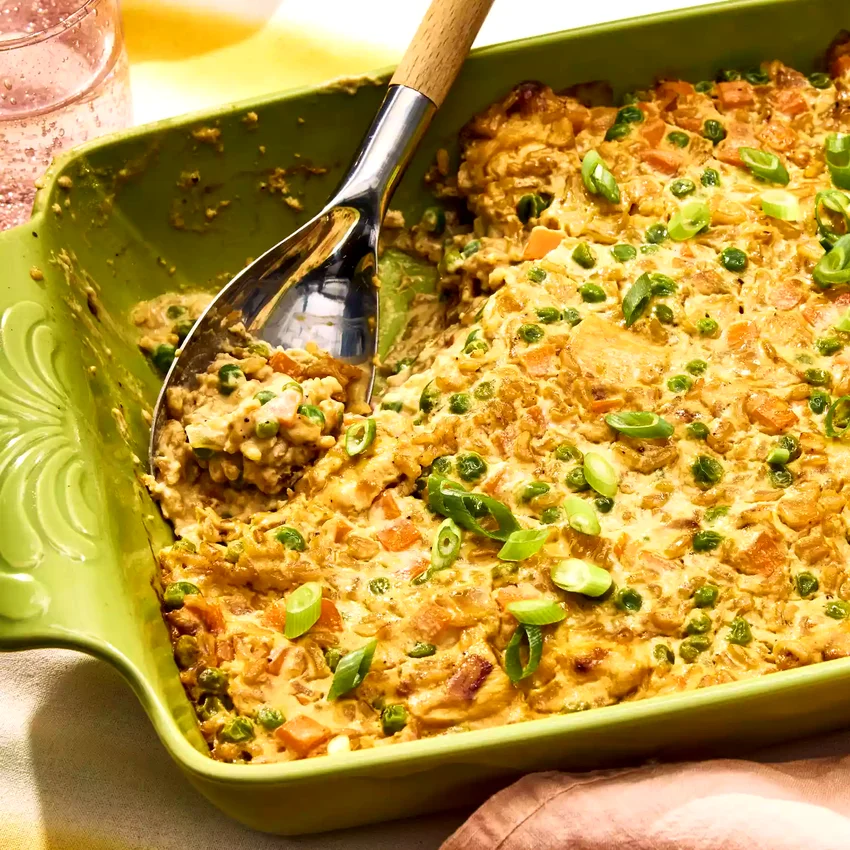 Creamy Honey-Mustard Chicken Casserole