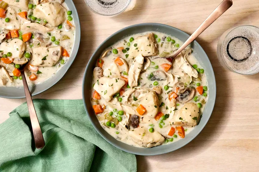 Crock Pot Chicken & Dumplings