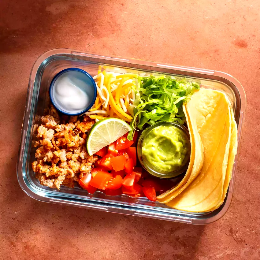 DIY Taco Lunchbox