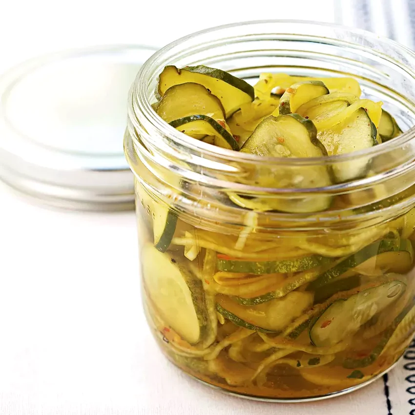 Easy Refrigerator Pickles