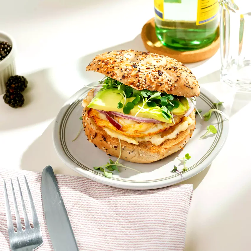 Egg-Avocado Breakfast Sandwich