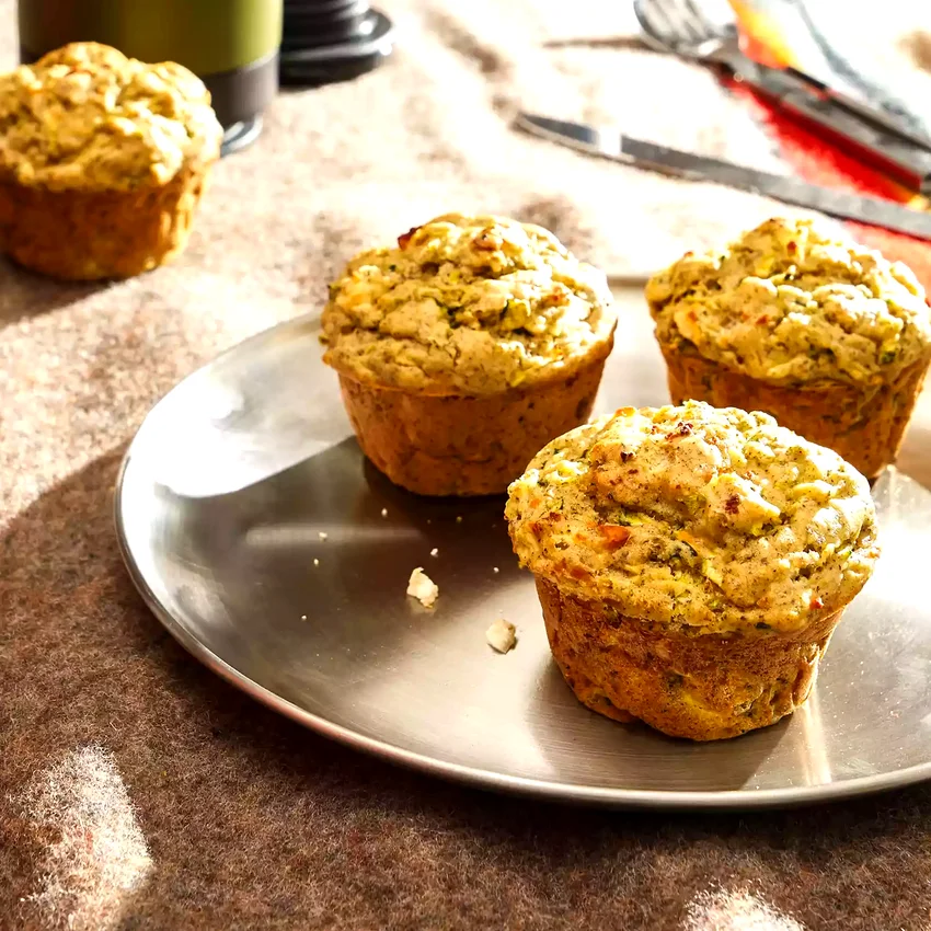 Feta & Zucchini Muffins