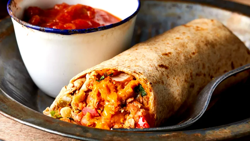 Freezer Bean & Cheese Burritos